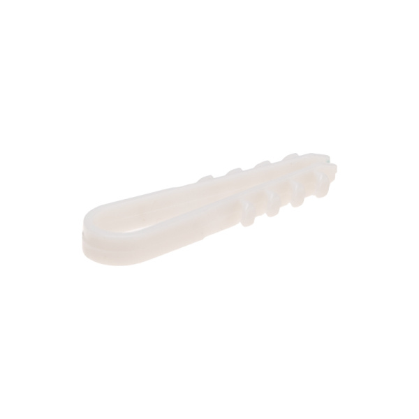 Дюбель-хомут 5-10мм, круглый, белый (100 шт/уп) PROconnect