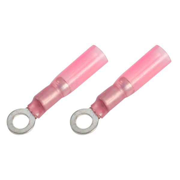 Наконечник кольцевой изолированный термоусаживаемый ø 4.3 мм 0.5-1.5 мм² (НКи-т 1.5-4/НКи-т1,25-4) красный REXANT