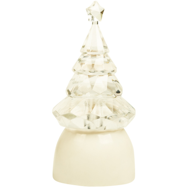 Фигура светодиодная на подставке Ёлочка Кристалл, RGB