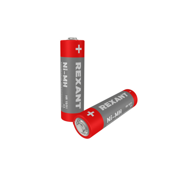 Аккумулятор Ni-MH AA/HR6, 1,2В, 2300мАч, 2 шт, блистер REXANT