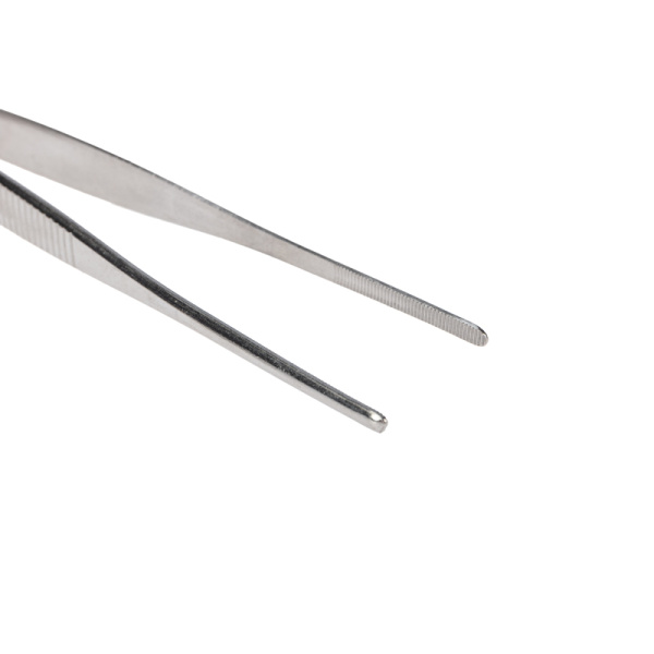 Пинцет прямой, рифленый 200мм (блистер) REXANT