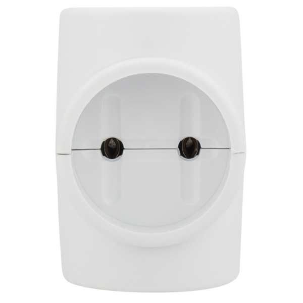 Тройник электрический 6А б/з белый 220 В REXANT 