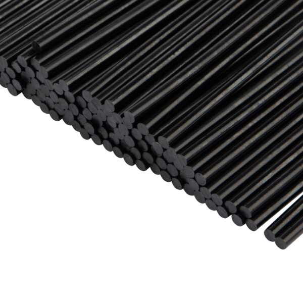 Стержни клеевые Ø7мм, 200мм, черные, 1кг (0,5кг + 0,5кг), пакет REXANT 