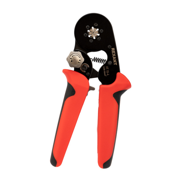 Кримпер REXANT HT 10-6 для обжима штыревых наконечников 0.08-10.0 мм² с регулятором прижимного усилия