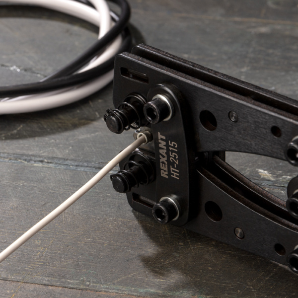 Кримпер HT-2515 для обжима силовых наконечников и гильз 6, 10, 16, 25, 35, 50 мм² REXANT