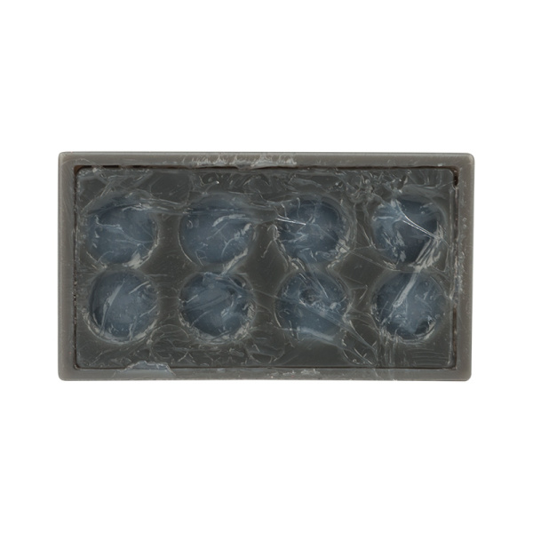 Экспресс-клемма с пастой СМК 773-308, 8-проводная до 2,5 мм², серая (50 шт/уп) REXANT