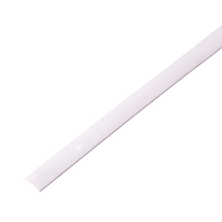 Трубка термоусаживаемая ТУТ нг 8,0/4,0мм, белая, упаковка 50 шт. по 1м REXANT