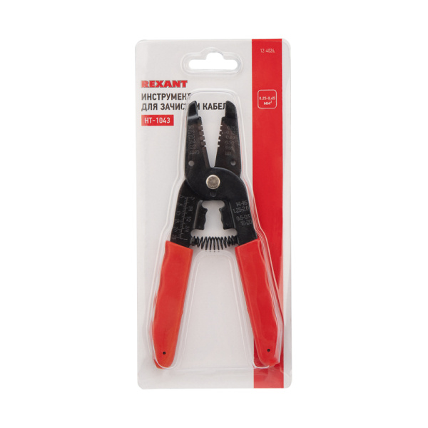 Инструмент для зачистки кабеля REXANT HT-1043 0.25-0.65 мм