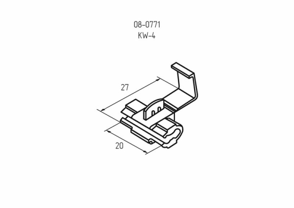 Ответвитель питания 1.0-2.5 мм² (ОВ-2/ЗПо-1 1,0-2,5) синий REXANT