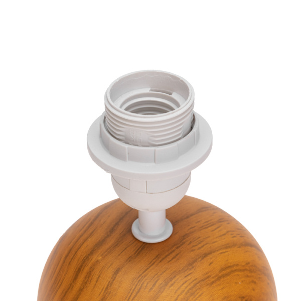 Светильник декоративный настольный Форте, основание под дерево, бежевый абажур, цоколь Е27, 60Вт REXANT