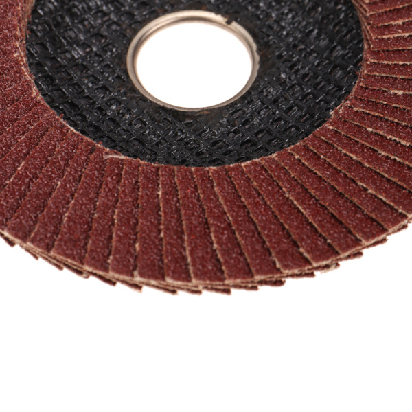 Круг лепестковый торцевой, P80, 115х22,2мм KRANZ