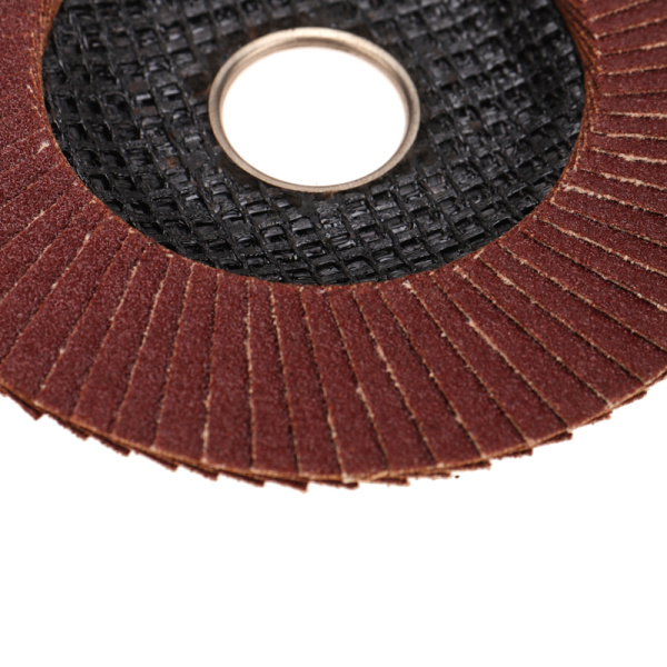 Круг лепестковый торцевой, P100, 115х22,2мм KRANZ