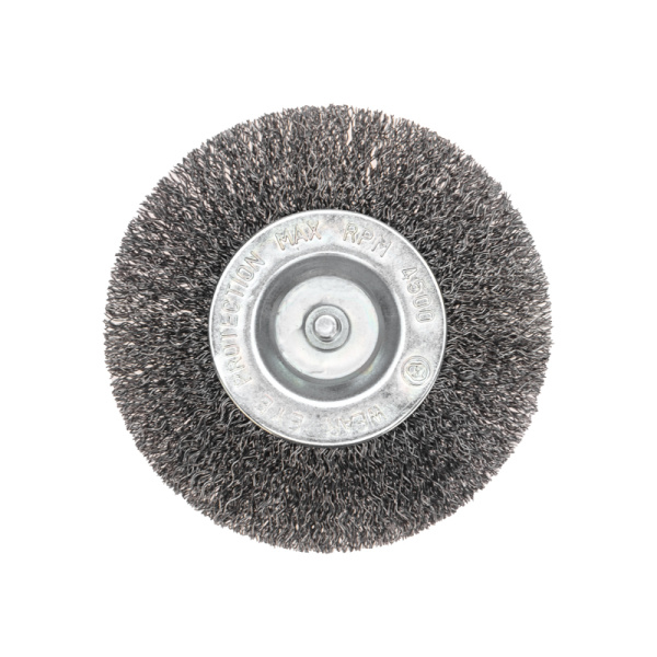 Щетка дисковая для дрели, витая стальная проволока, 100мм KRANZ
