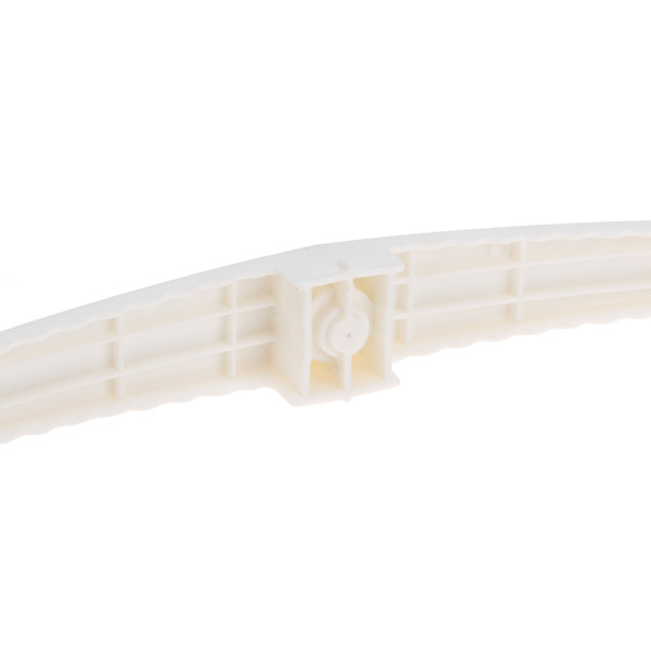 Держатель кабеля для прямого монтажа двусторонний белый, 240мм (20шт/уп) REXANT