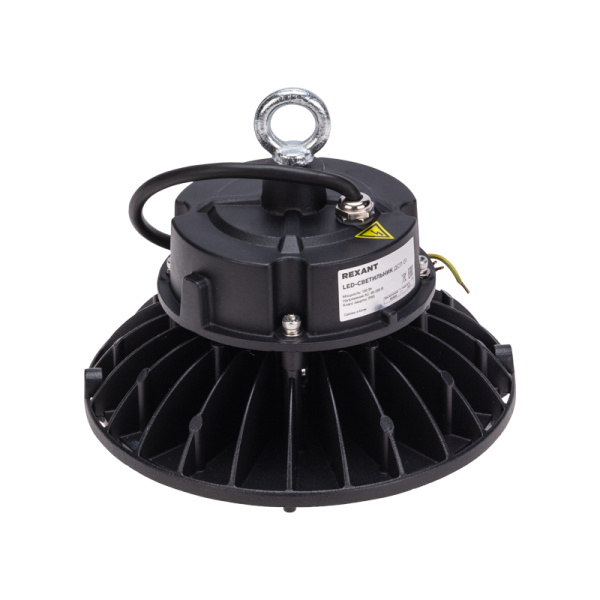 Светильник для высоких пролётов ДСП 01 100 Вт 6500 К IP65 10000 Лм черный REXANT