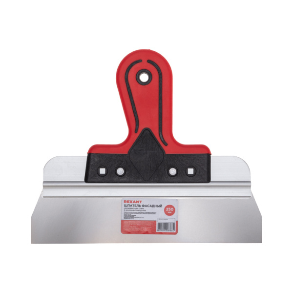 Шпатель фасадный, нержавеющая сталь, 250мм, 2-компонентная ручка REXANT
