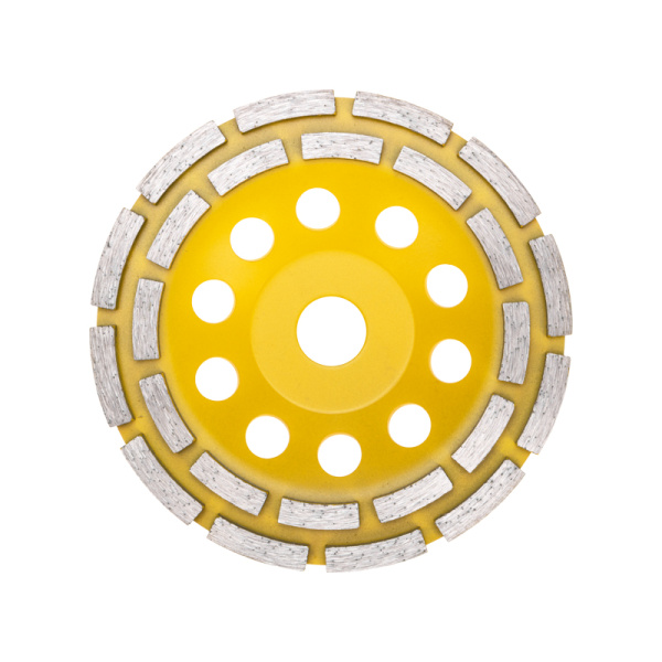 Чашка алмазная шлифовальная, двухрядная, 150х22,2мм KRANZ