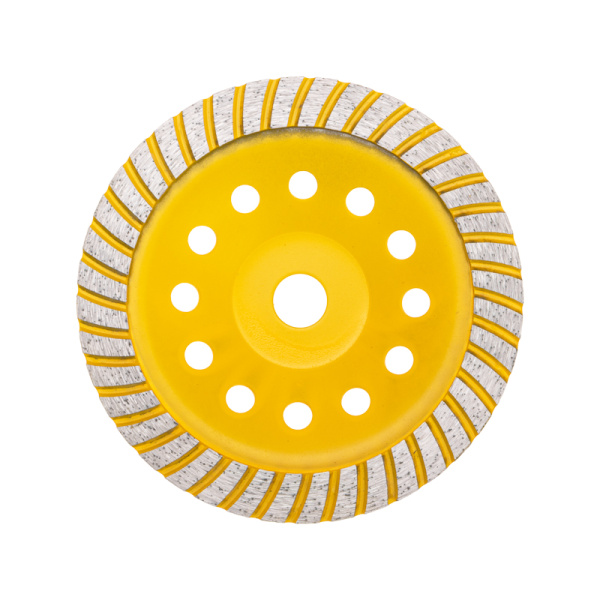 Чашка алмазная шлифовальная Turbo, 180х22,2мм KRANZ