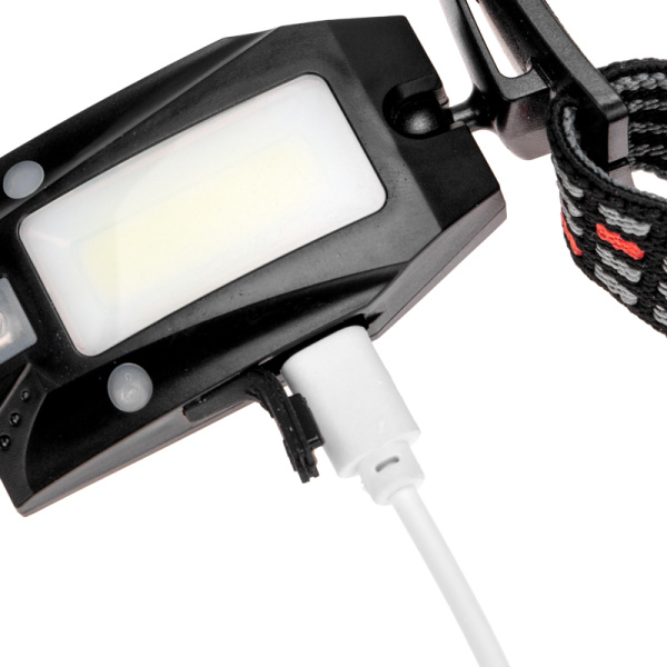 Фонарь налобный сверхлегкий с прищепкой REXANT