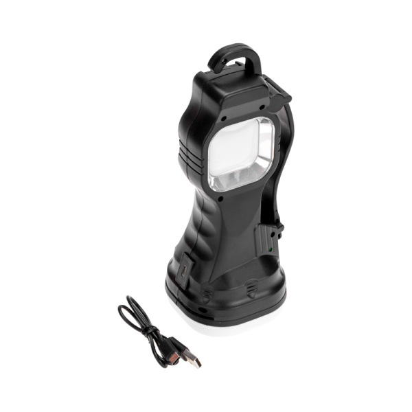 Фонарь кемпинговый с солнечной батареей и крюком REXANT