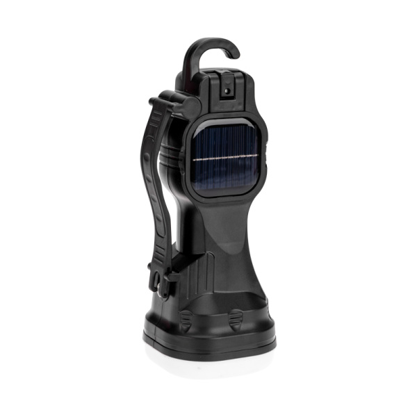 Фонарь кемпинговый с солнечной батареей и крюком REXANT