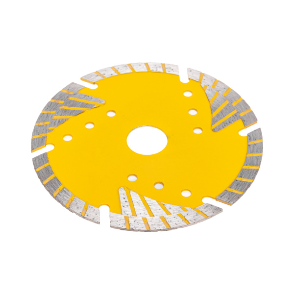 Диск алмазный отрезной Turbo сегментный с защитными секторами, 125х22,2x10мм KRANZ