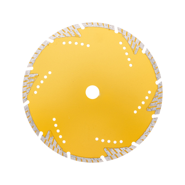 Диск алмазный отрезной Turbo сегментный с защитными секторами, 230х22,2x10мм KRANZ