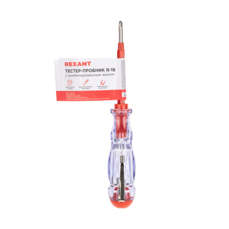 Тестер-пробник с комбинированным жалом R-16 REXANT