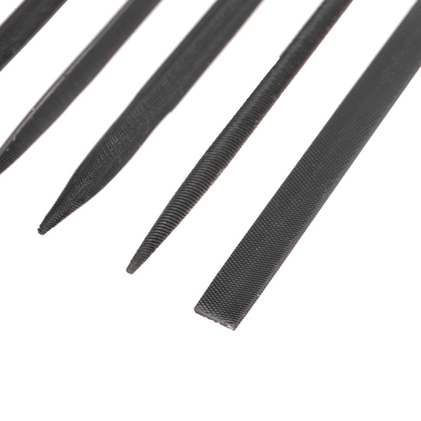 Набор надфилей 160х4мм, обрезиненные рукоятки, 10 шт. KRANZ