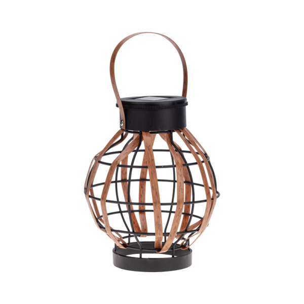 Светильник садовый Бамбук, 18см, 3000К, встроенный аккумулятор, солнечная панель, коллекция Бали REXANT