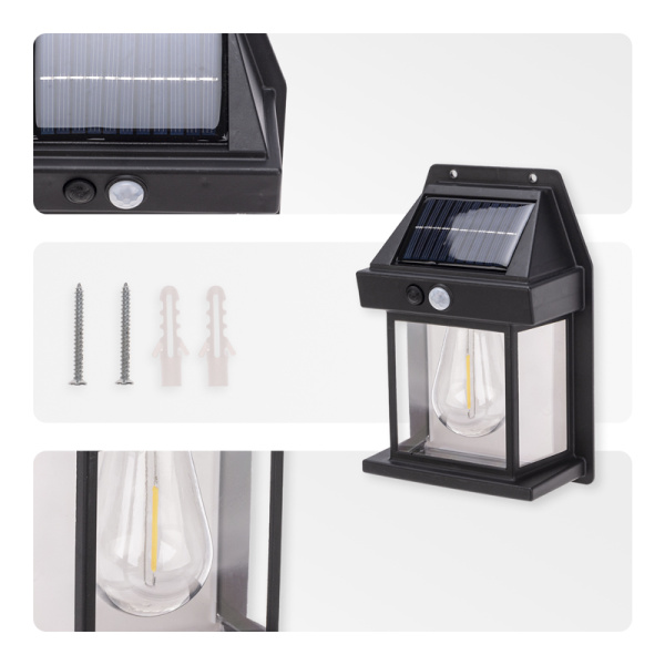 Светильник садовый Кингс, 3000К, встроенный аккумулятор, солнечная панель, коллекция Лондон REXANT