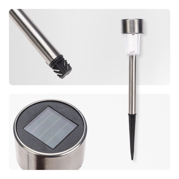 Светильник грунтовый Бонд, 4000К, встроенный аккумулятор, солнечная панель, коллекция Лондон (комплект 4 шт) REXANT