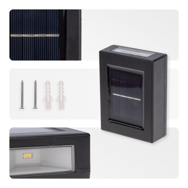 Светильник садовый Флит, 3000К, встроенный аккумулятор, солнечная панель, коллекция Лондон REXANT