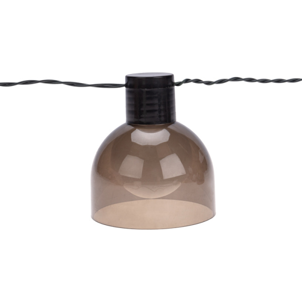 Гирлянда садовая Эбби, 335 см, 3000К, встроенный аккумулятор, солнечная панель, коллекция Лондон REXANT