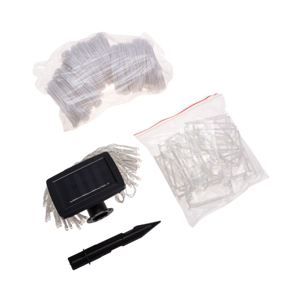 Гирлянда садовая Денг, 635см, 3000К, встроенный аккумулятор, солнечная панель, коллекция Пекин REXANT