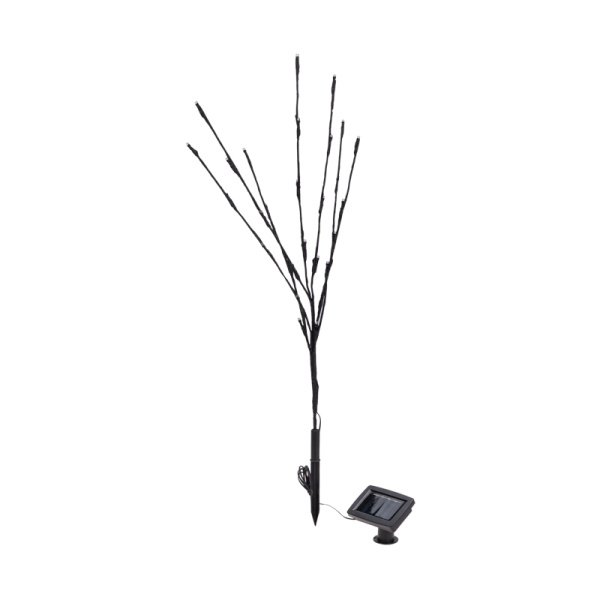 Светильник грунтовый Верба, 3000К, встроенный аккумулятор, солнечная панель REXANT