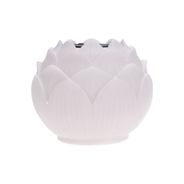 Светильник садовый Лотос, 3000К, 15см, встроенный аккумулятор, солнечная панель, коллекция Пекин REXANT