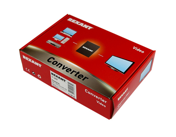 Конвертер HDMI на YPbPr / VGA + 2 RCA  REXANT