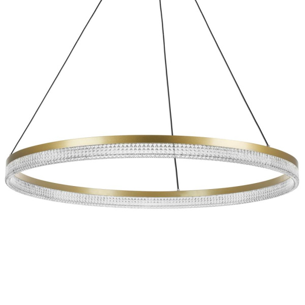 736181 Люстра ROTONDA 51W LED 2808LM 180G ЛАТУНЬ 3000K