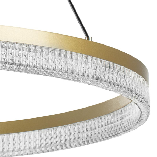 736181 Люстра ROTONDA 51W LED 2808LM 180G ЛАТУНЬ 3000K