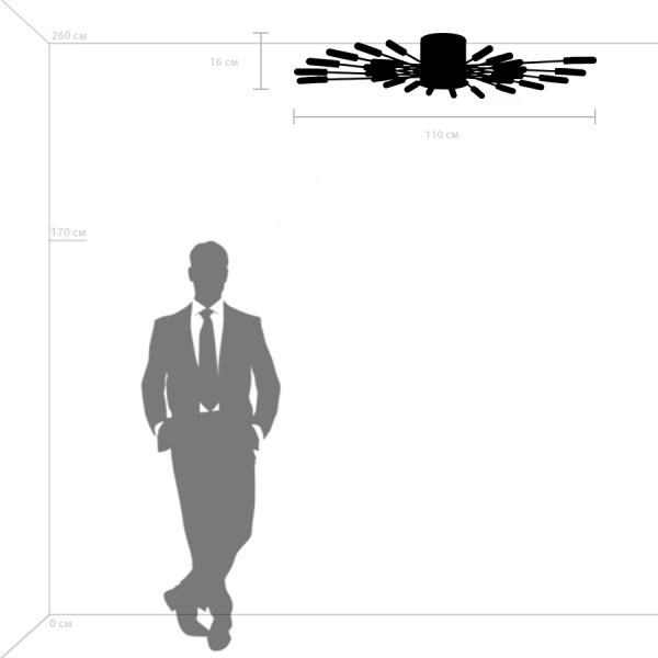 732283 Люстра RAGNO 28х5W(led) G9 ШАМПАНЬ/ЗОЛОТО