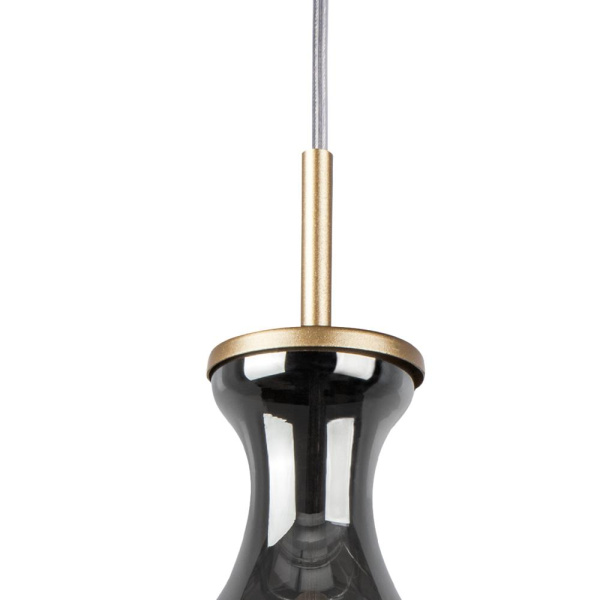 808028 Подвес FORMA 1х10W (led) E14 ШАМПАНЬ/ДЫМЧАТЫЙ