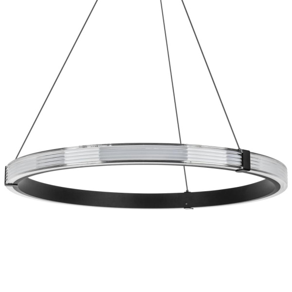 736287 Люстра ROTONDA 42W LED 2106LM 360G ЧЕРНЫЙ 3000K