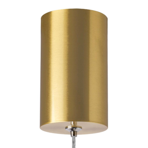 748433 Люстра TUBO LED 24W 2000LM 80G ЗОЛОТО 3000K