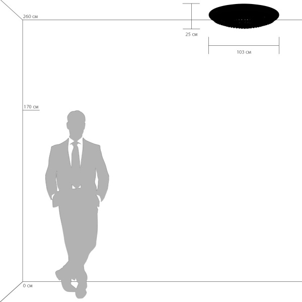 704212 Люстра потолочная MONILE 21х40W E14 ЗОЛОТО