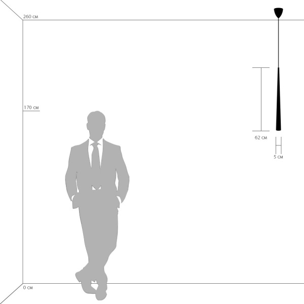 807017 Подвес PUNTO 1х25W G9 ХРОМ/ЧЕРНЫЙ/БЕЛЫЙ