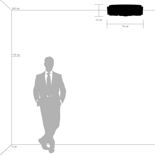 802097 Люстра NUBI 9х40W E27 ЧЕРНЫЙ МАТОВЫЙ/БЕЛЫЙ