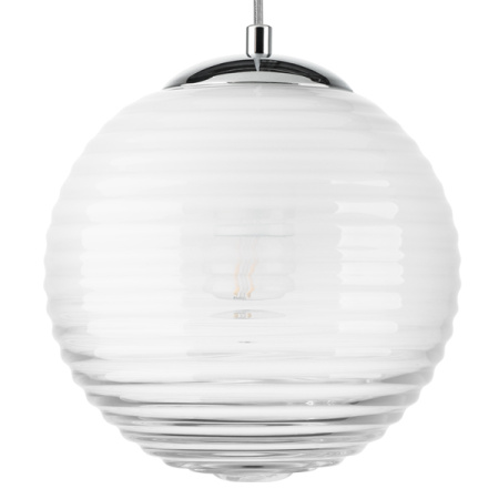 804101 Подвес DISSIMO 1х40W E27 ХРОМ/БЕЛЫЙ