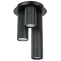 718037 Люстра ROMA 3х28W GU10 (led) MATT BLACK