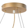 718093 Люстра ROMA 9х28W GU10 (led) CHAMPAGNE GOLD